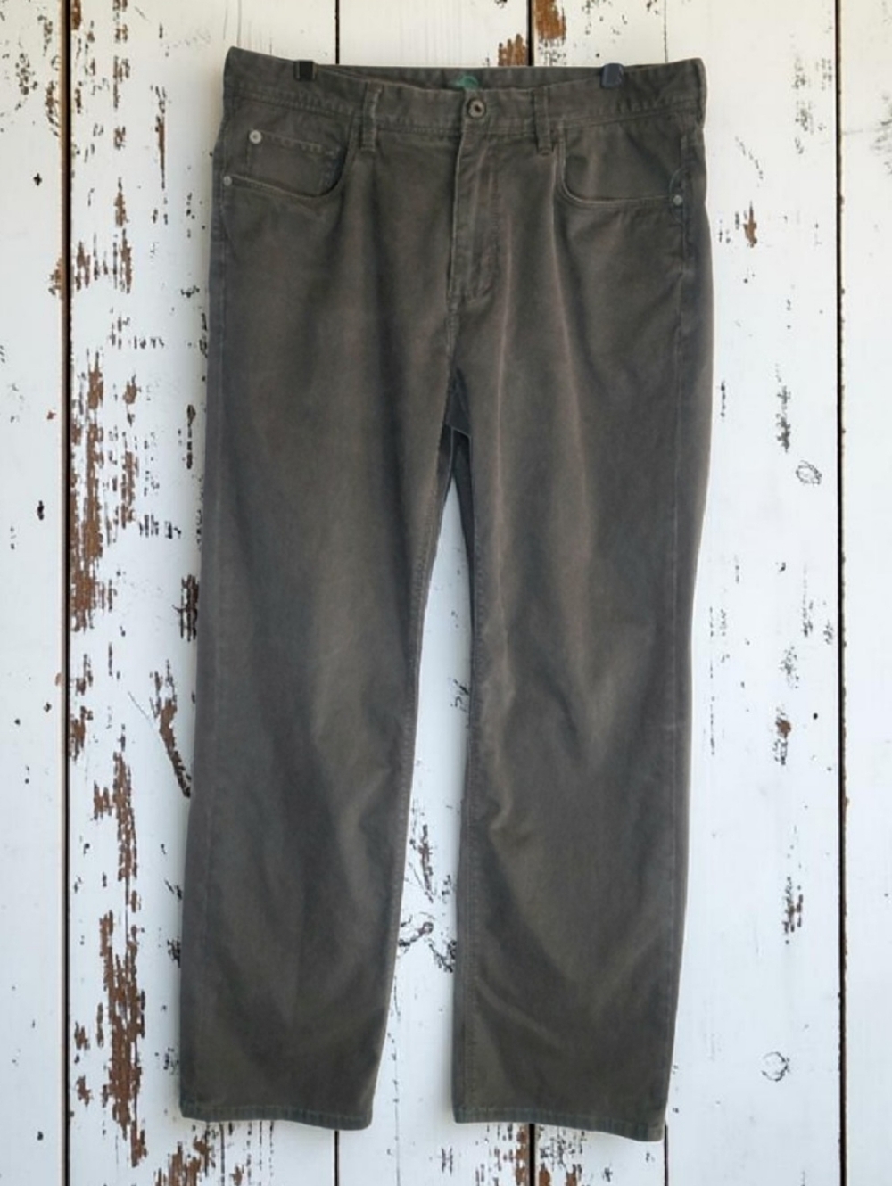 Tommy Bahama Standard Fit Stretch Canvas Chino Pants Brown Mens 36x32